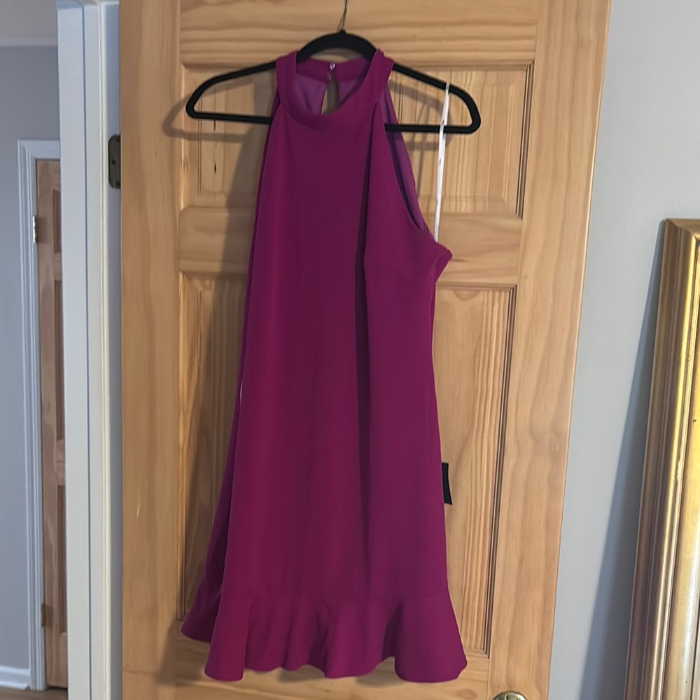 Lulu's Vibrant Fuchsia Mini Dress
